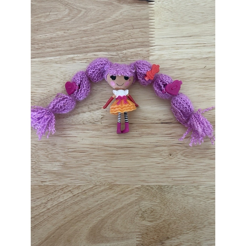 Lalaloopsy Mini Loopy Hair Peanut Big Top Doll Barrette Clips
